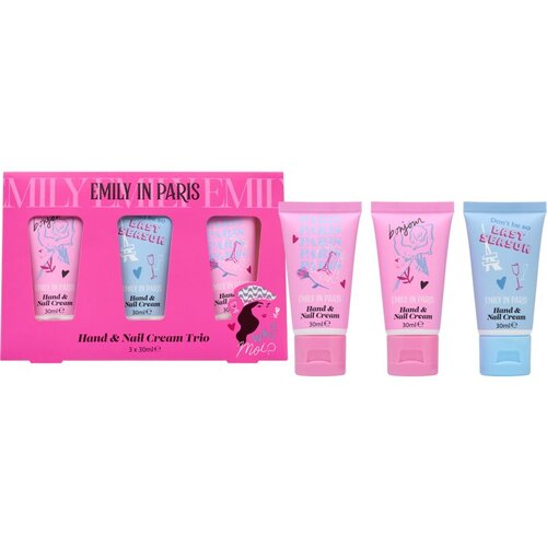 Emily In Paris Hand &amp;amp; Nail Cream Trio poklon set za ruke 3x30 ml Slike