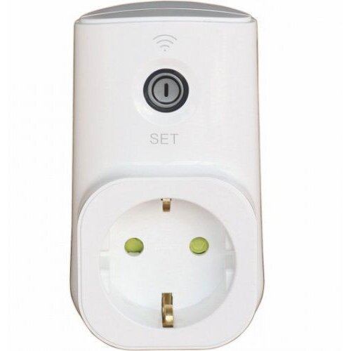  Pametna utičnica wifi smart plug 16a 2.4ghz, Bela pm-204 Slike