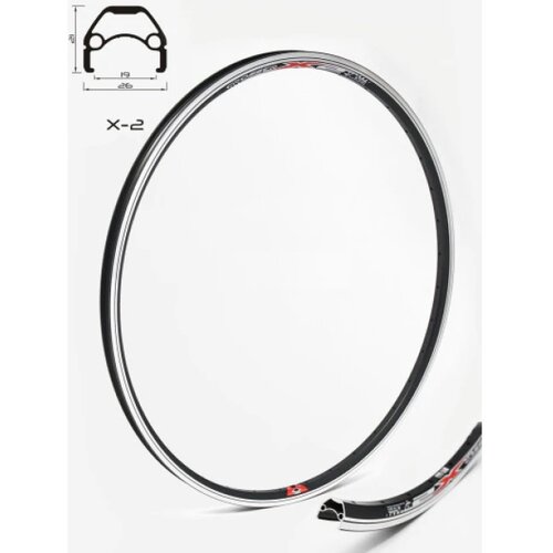 Crosser FELGA RIM 28 29quot(622x19) X11 32 rupe CRNA za DISK kočnice(sa ajletima) Slike