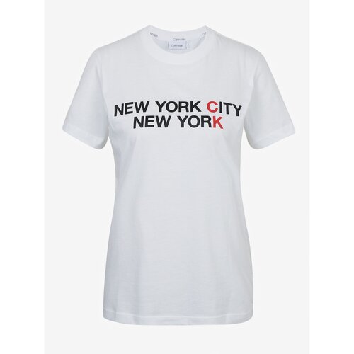 Calvin Klein T-Shirt Logo Text Tee - Women Slike