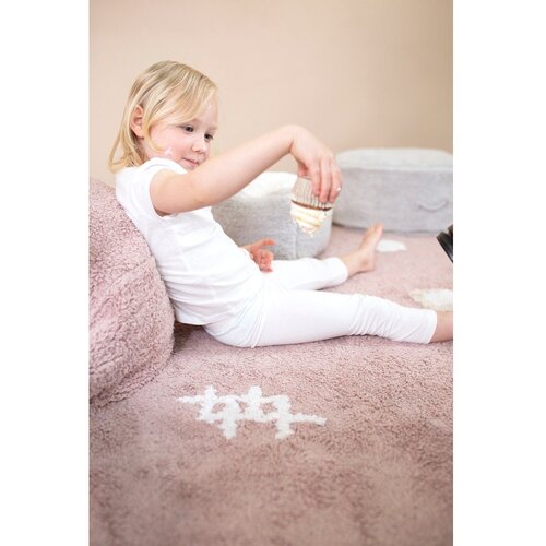 Lorena Canals Ružičasti periv/ručno rađen pamučan dječji tepih 140x200 cm Noah – Cijene