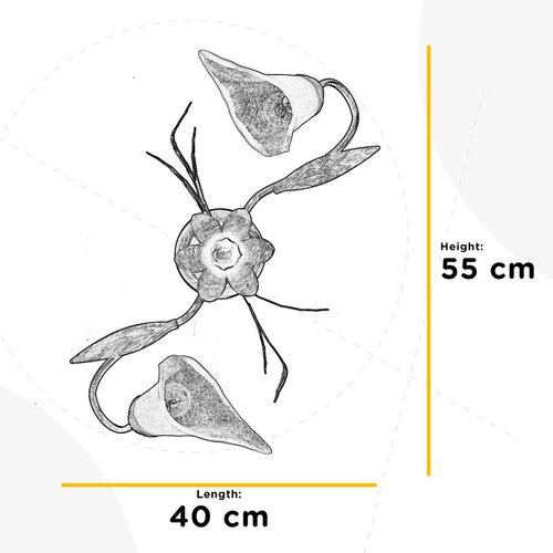 Lesnina XXXL STROPNA SVETILKA 55/25 cm Slike