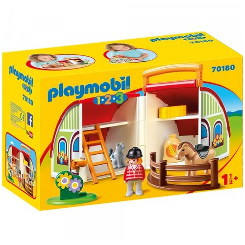 Playmobil 1.2.3 farma set ( 30656 ) Cene