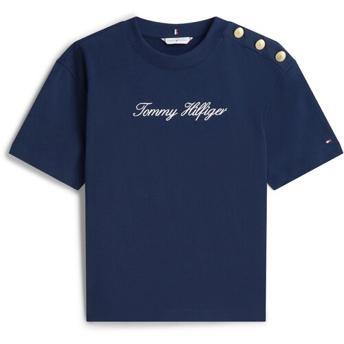 Tommy Hilfiger Majica mornarska / bela Slike