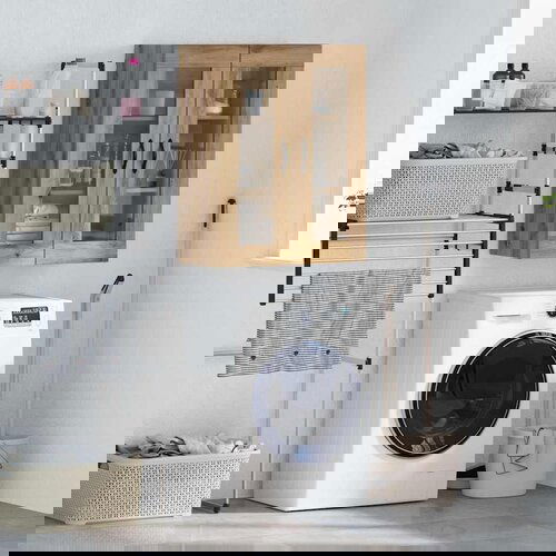 vidaXL Zidni ormarić Umjetnički hrast 69,5 x 34 x 90 cm Cijene