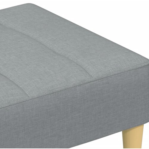  Tabure svjetlosivi 77x55x31 cm od tkanine Siva Slike