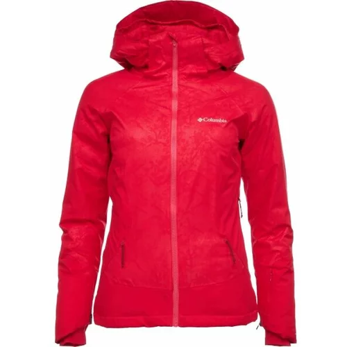 Columbia VELOCA VIXEN JACKET Ženska zimska jakna, crvena, veličina