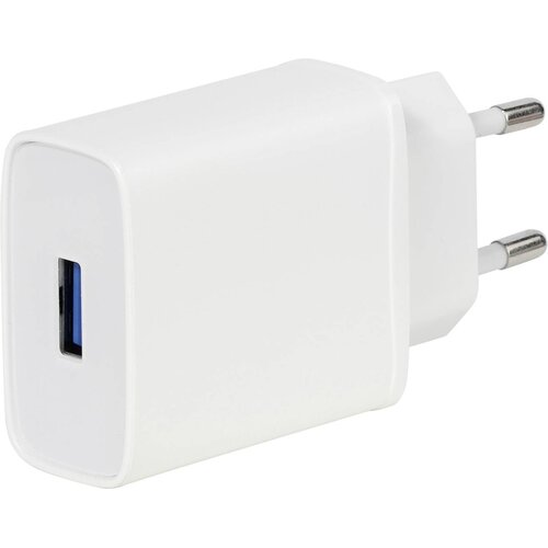 Vivanco TCVVUSBCQC3018W polnilnik za mobilne telefone s funkcijo za hitro polnjenje USB-A\, USB-C&amp;reg; bela, (20432854) Slike