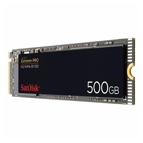 Sandisk SSD M.2 500GB Extreme PRO NVMe 3400/2500MB/s, SDSSDXPM2-500G-G25 ssd hard disk Slike