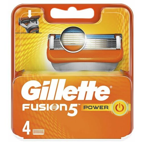Gillette fusion power dopune za brijač 4 komada Slike