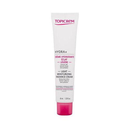 Topicrem HYDRA+ Light Moisturizing Radiance Cream dnevna krema za lice za normalnu kožu 40 ml unisex Cijene