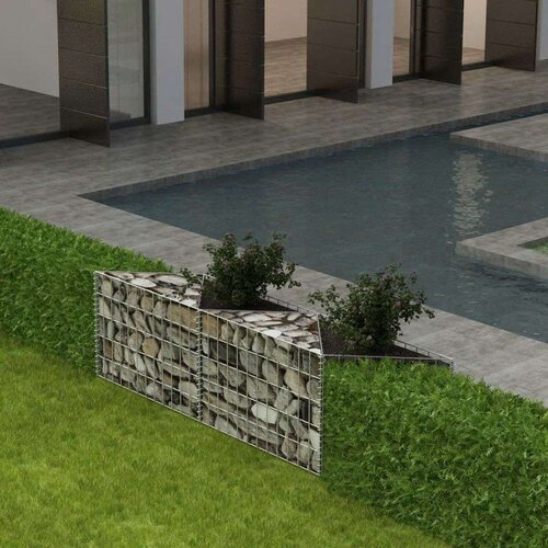  Gabionska košara od pocinčanog čelika 120 x 30 x 50 cm Cijene