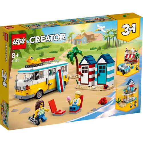 Lego Creator 3in1 31138 Kamper za plažu Slike