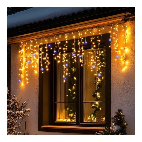  Svetleći niz sa 600 toplo belih LED dioda 10m ( KKF600D10M ) Slike