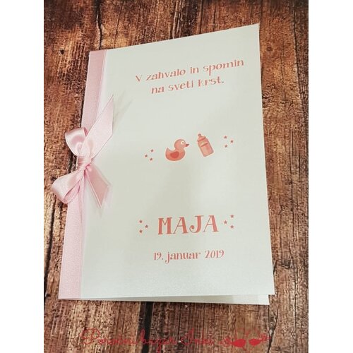  ZAHVALA ZA KRST ZREK 03 Cene