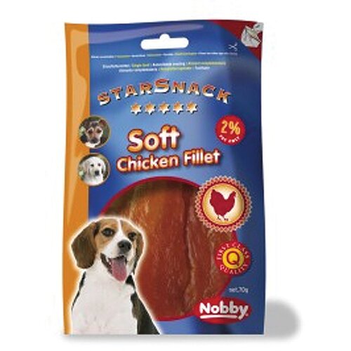 Nobby starsnack piščančji fileji – 70 g Cene