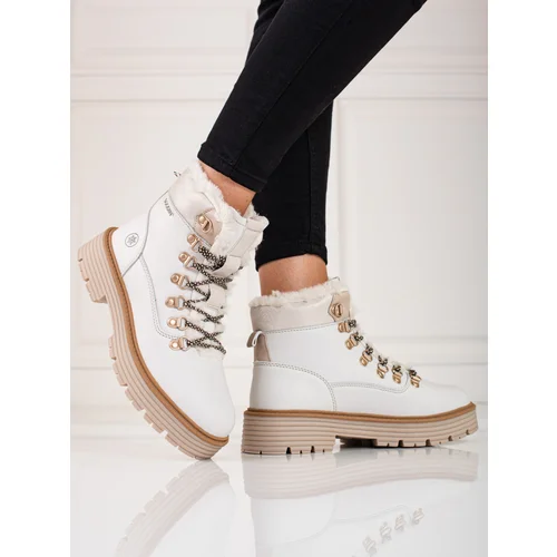 SHELOVET White women's trappers