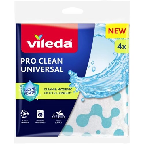 Vileda Universal cloth with enzymes Pro Clean 4 pcs. Cijene