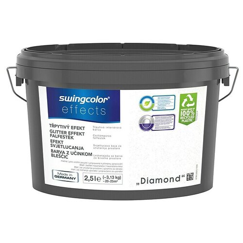 SWINGCOLOR Efekt barva Diamond (2,5 l) Slike