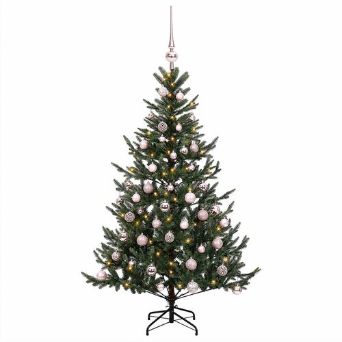  Umjetno božićno drvce s kuglicom 150 cm 150 LED lampica Slike