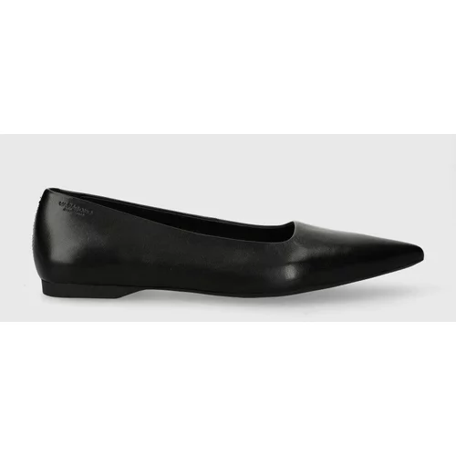 Vagabond Shoemakers Usnjene balerinke HERMINE črna barva, 5733.001.20