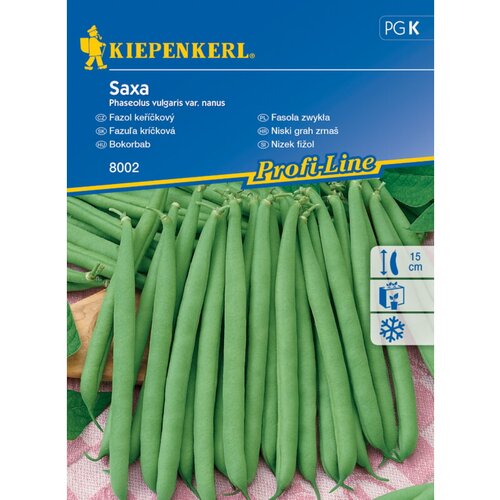 KIEPENKERL Sjeme povrća grah Saxa (Phaseolus vulgaris var. nanus, Vrijeme sjetve: Svibanj, Berba: Srpanj) Cijene