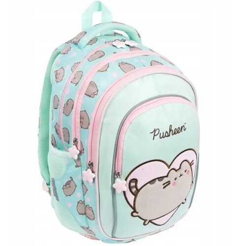 Unipap pusheen mint ruksak za &amp;scaron;kolu, BPL58 40x29x19 cm Slike