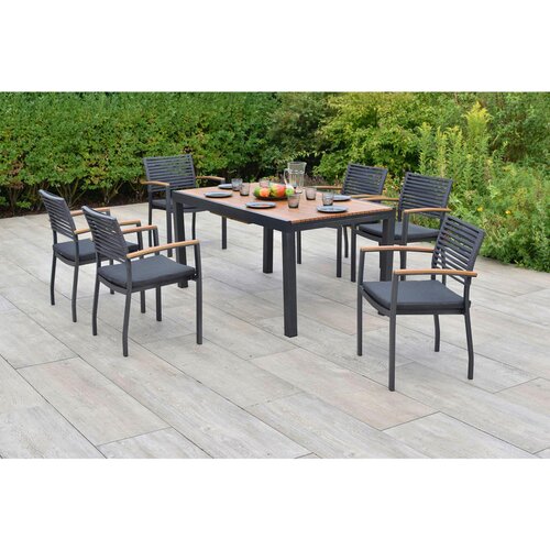 Gardenson VRTNA GARNITURA PARELLA aluminij barve grafita, siva Cene