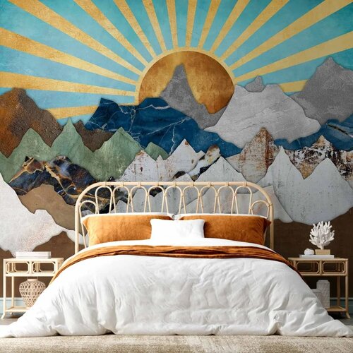  Foto tapeta - Morning in the Mountains 250x175 Premium Cene