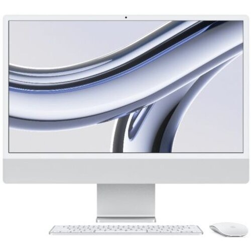 Apple računalnik iMac 24 4.5K, M3 8C-8C, 8GB, 1TB - Silver Cene