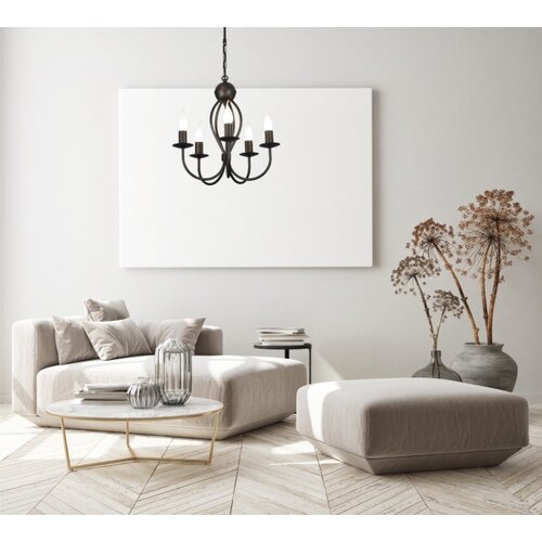  Luster na lancu ARTHUR 5xE14/40W/230V Slike