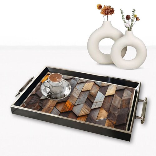 Aberto Design Poslužavnik TPG9898 50 x 29 x 3.5 cm, Šareni Cene