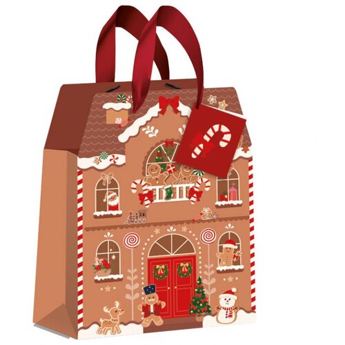  VREČICE OKRASNE 33X46X13 CM NOVOLETNE CHRISTMAS INTERDRUK SORT Slike