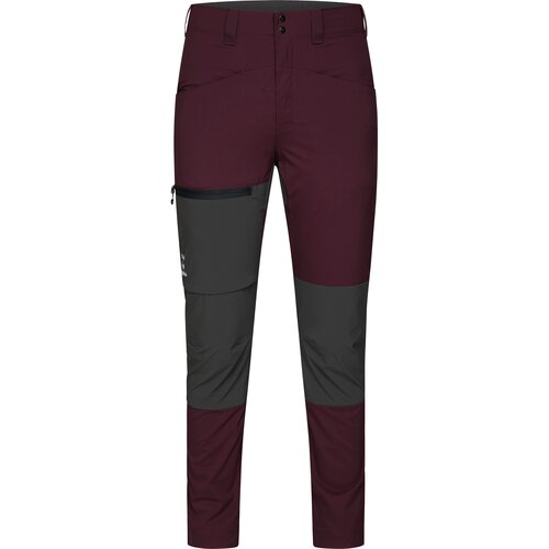 Hagl&amp;ouml;fs Women&amp;#039;s trousers Lite Slim Dark Red/Grey Slike