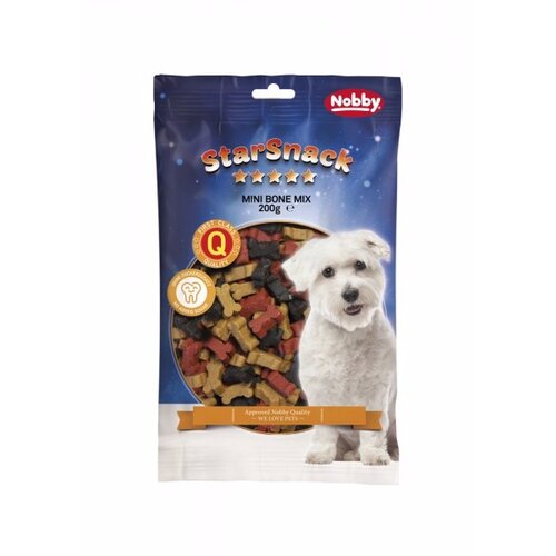 Nobby starsnack piškoti v obliki mini kosti, mix – 200 g Cene