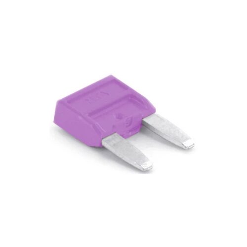 TRU COMPONENTS Mini plosnati osigurač za auto 3 A Ljubičasta 8551260 1 ST Slike