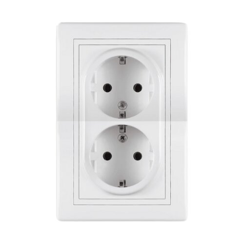 Aling Conel Prestige utičnica dvopolna 16A porcelan /29409 Cene