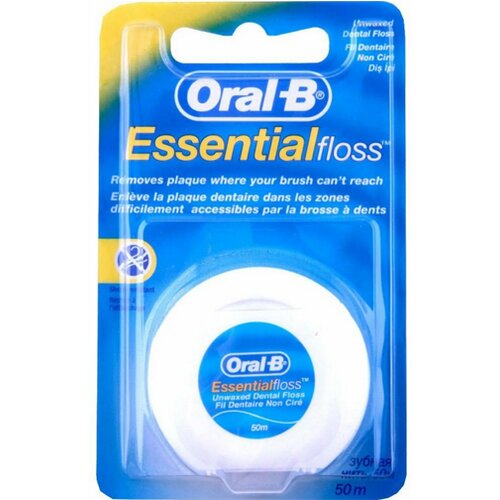 Oral-b konac za zube essential unwaxed 50m 500110 Slike