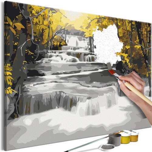  Slika za samostalno slikanje - Autumn Landscape 60x40 Cijene