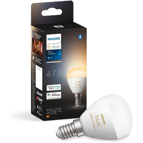  led prigušiva sijalica philips hue white ambiance P45 E14/5,1W/230V 2200-6500K Cene