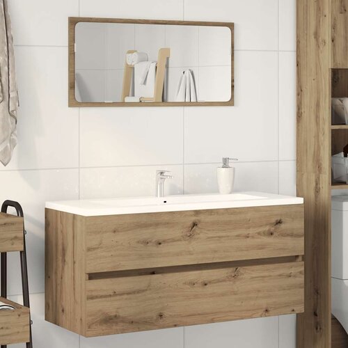 Ormarić za umivaonik boja hrasta artisan 100x38,5x45 cm drveni Cijene