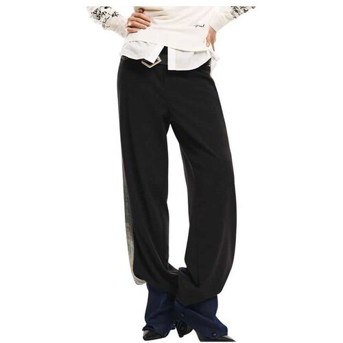 Desigual crne ženske pantalone Cene