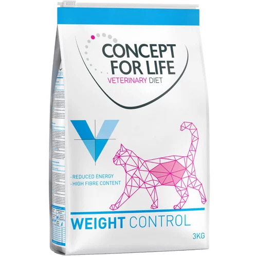 Concept for Life Veterinary Diet Weight Control - Varčno pakiranje: 3 x 3 kg