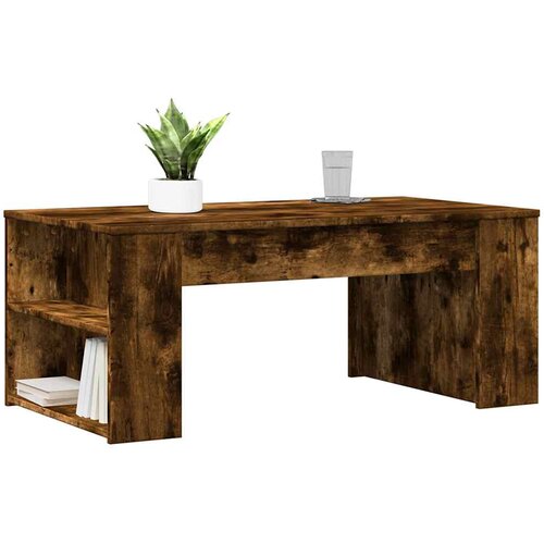  Stolić za kavu boja hrasta 102x55x42 cm konstruirano drvo Slike
