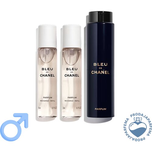 Chanel Bleu de Parfum - 3x20ml Slike