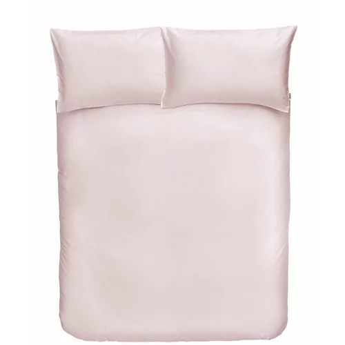 Bianca ružičasta posteljina od pamučnog satena Blush, 200 x 200 cm