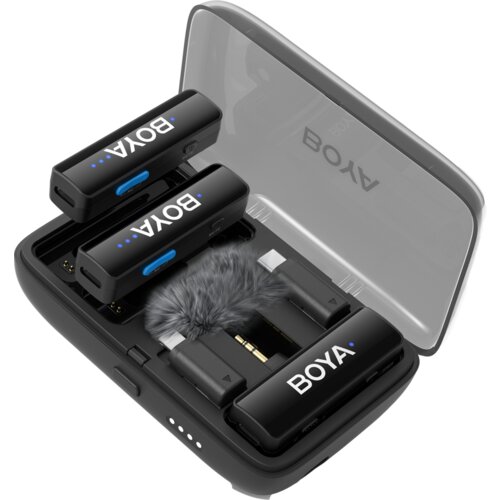 Boya LINK V2.0 &amp;ndash; 2.4G Mini Wireless Microphone for Camera, Android, iOS devices Slike