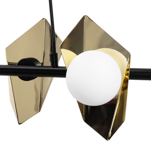 Toolight Stropni luster APP1412-CP BLACK GOLD Slike