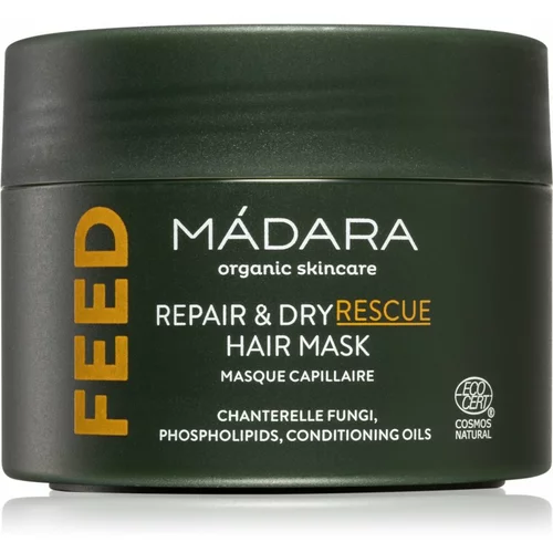 MÁDARA feed repair & dry rescue hair mask