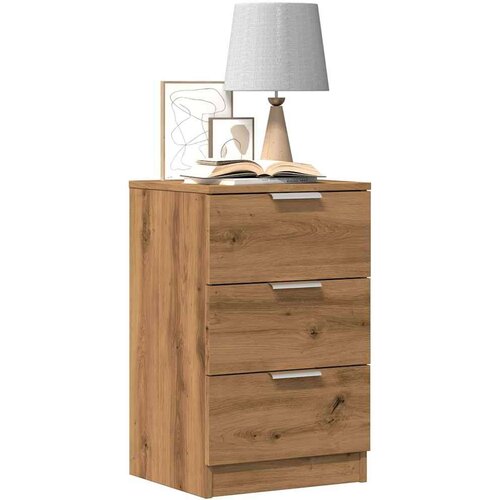 VidaXL Noćni ormarić Artisan hrast 40x36x65 cm izrađeno drvo Slike